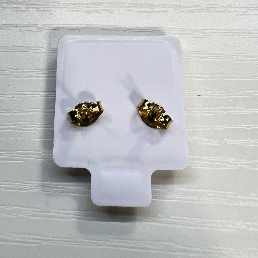 Gold GG Inspired Stainless Steel Earrings #39B - Picture 3 of 4